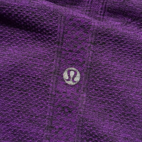 Lululemon Women's Swiftly Tech Short Sleeve Crew - Purple - Picture 4 of 6